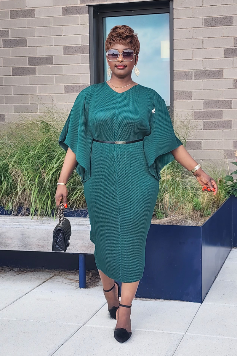 ADMIRABLE DRESS/GREEN