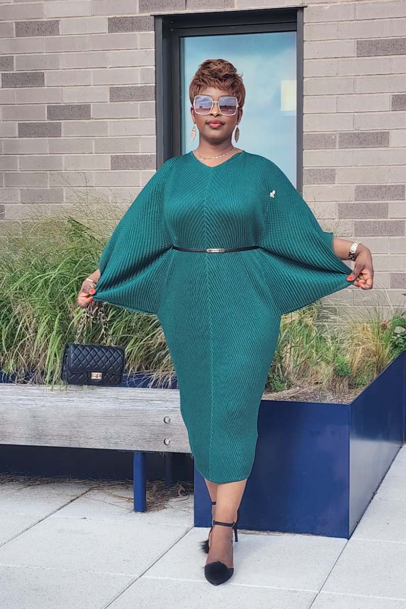 ADMIRABLE DRESS/GREEN