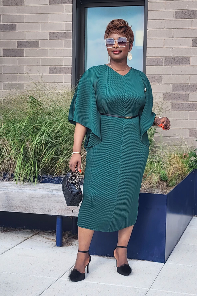 ADMIRABLE DRESS/GREEN