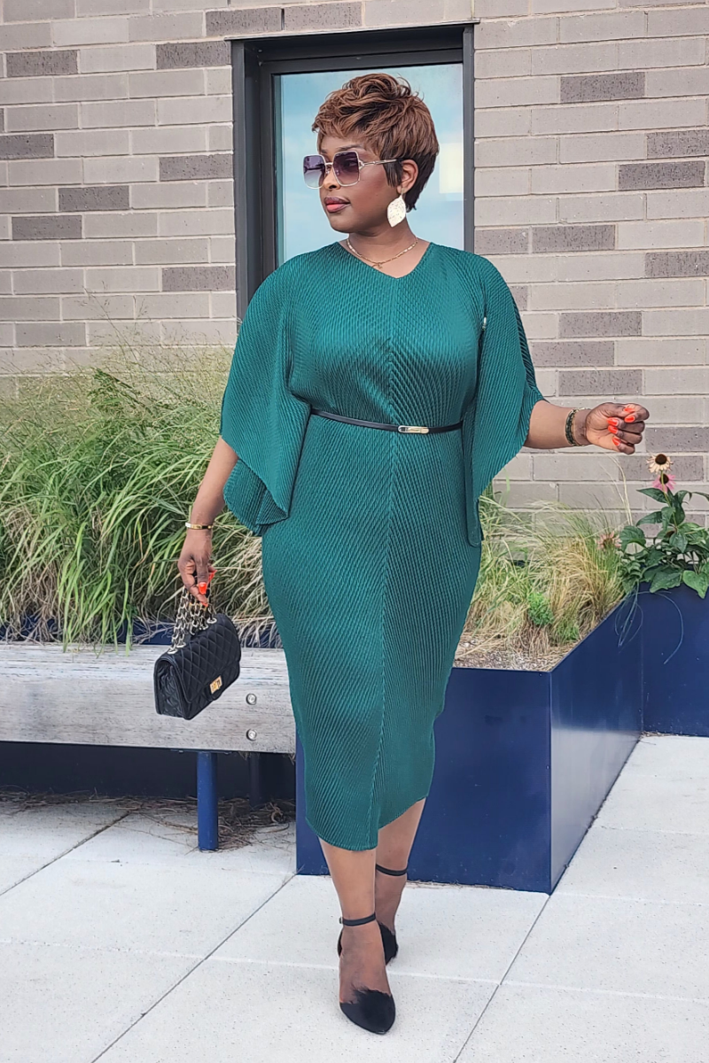 ADMIRABLE DRESS/GREEN