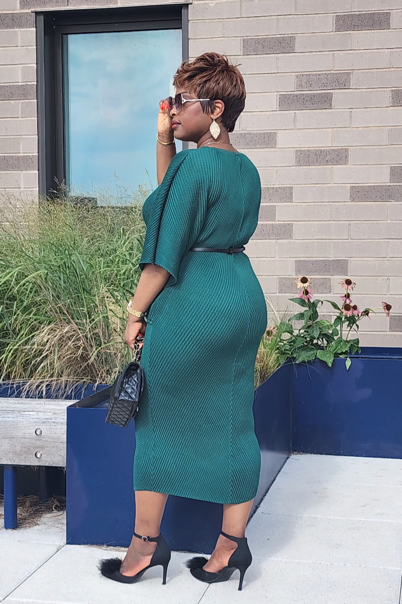 ADMIRABLE DRESS/GREEN