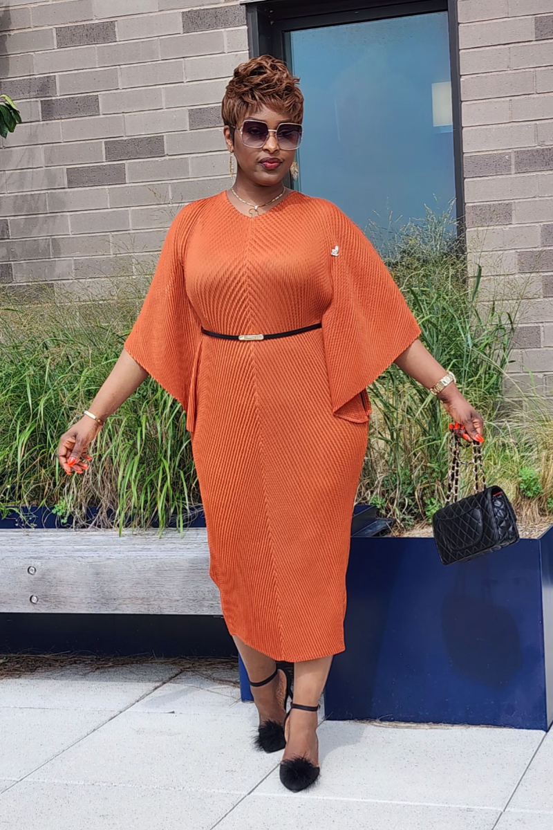 ADMIRABLE DRESS/ORANGE