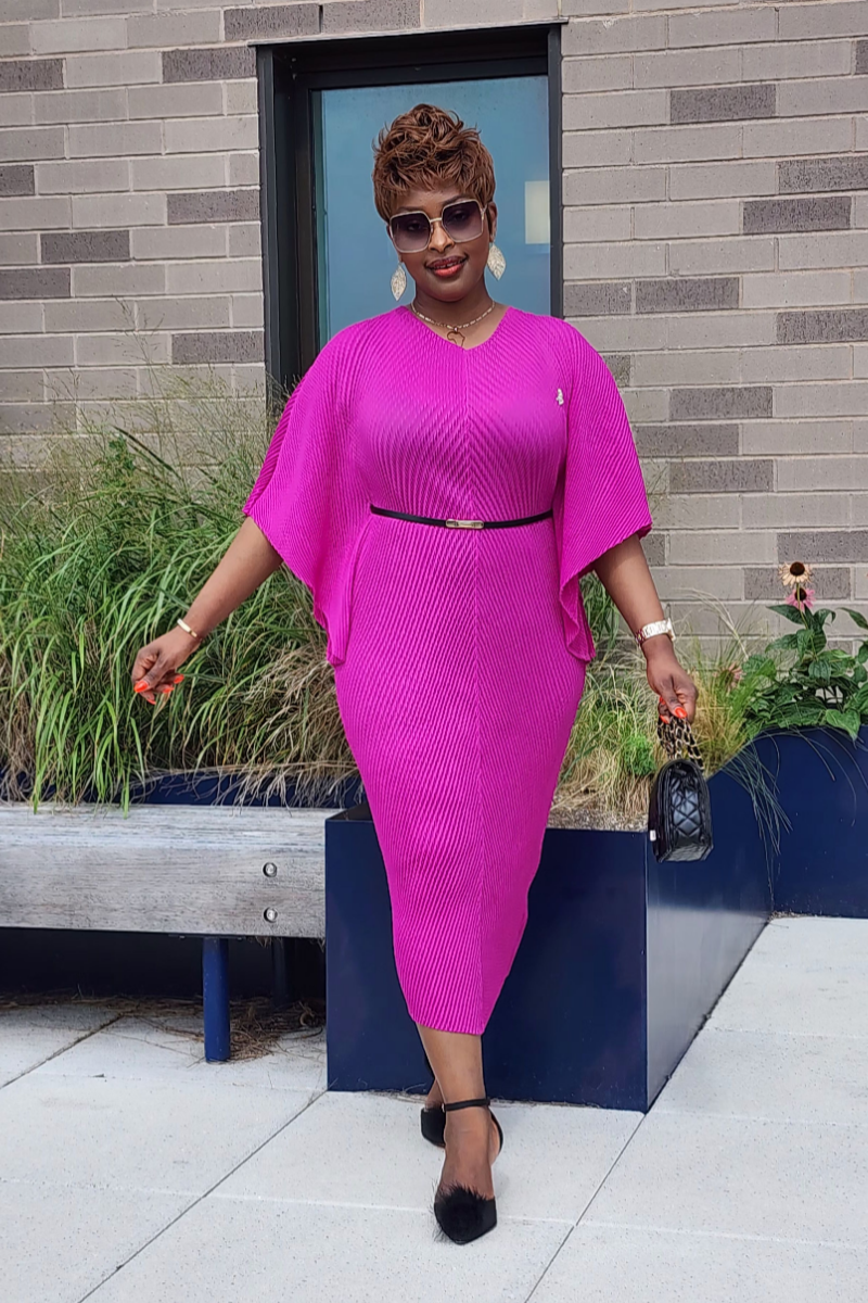 ADMIRABLE DRESS/PURPLE