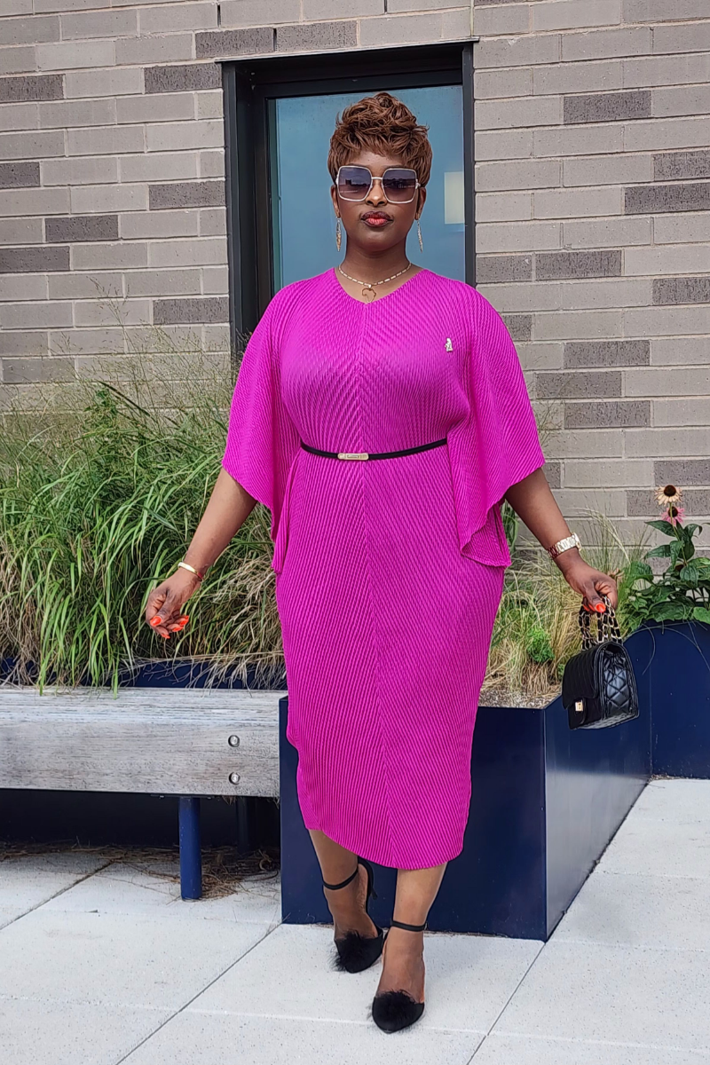 ADMIRABLE DRESS/PURPLE