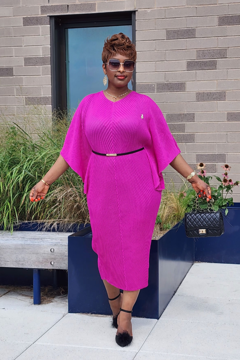 ADMIRABLE DRESS/PURPLE