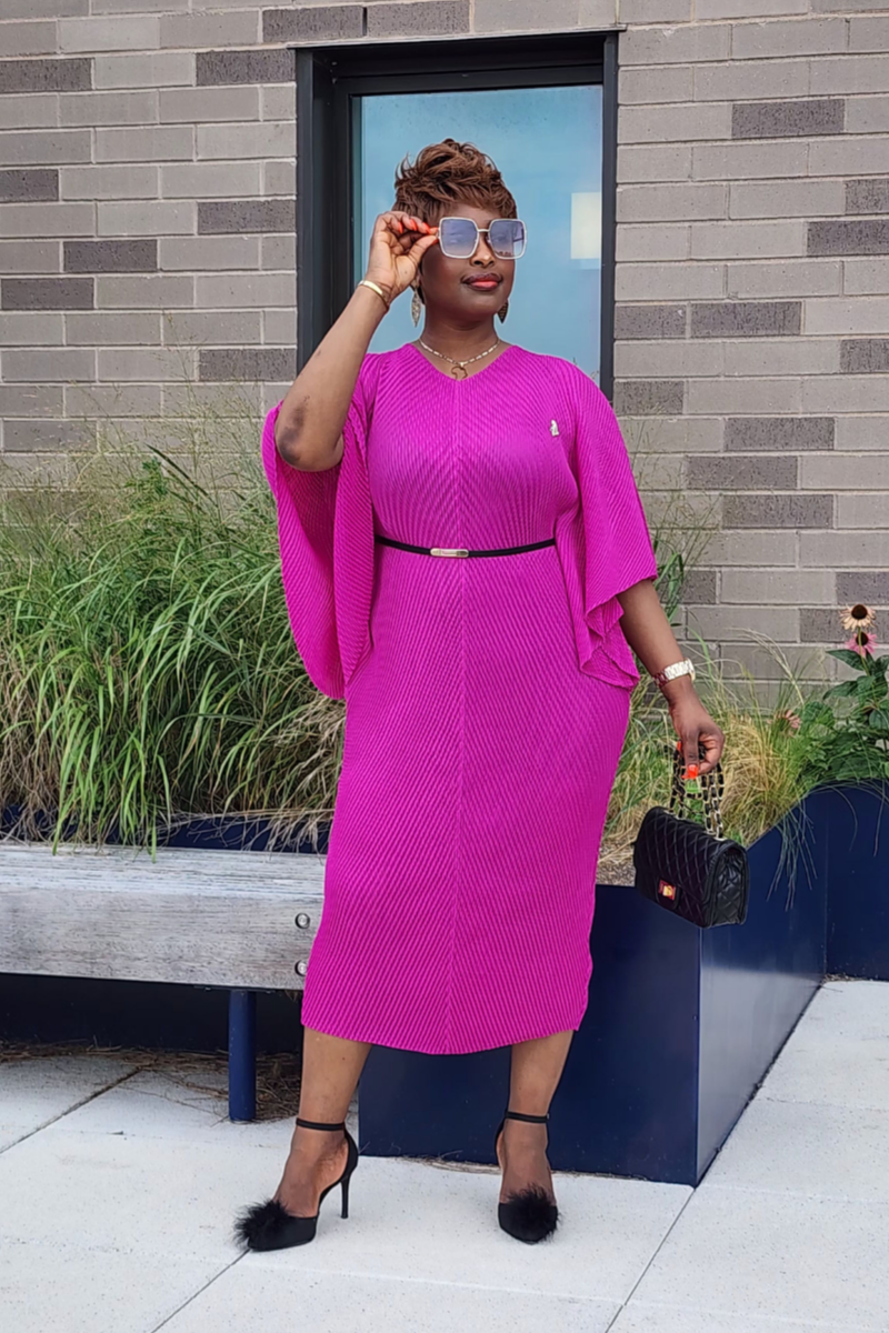 ADMIRABLE DRESS/PURPLE