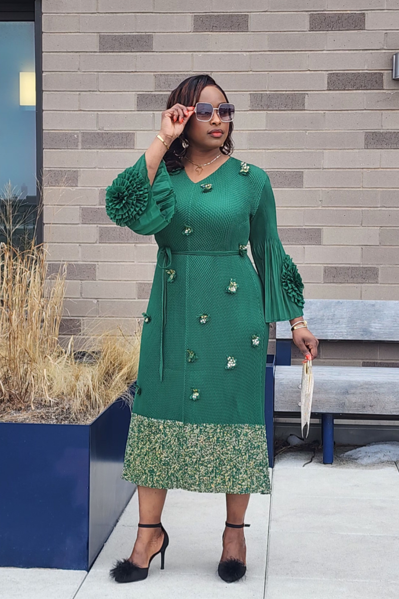 CHARISMA DRESS GREEN