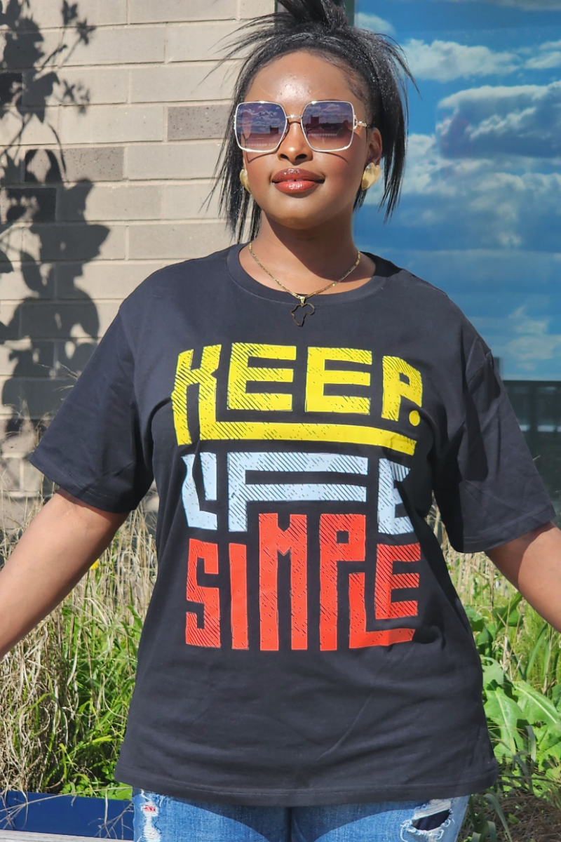 KEEP LIFE SIMPLE TEE UNISEX