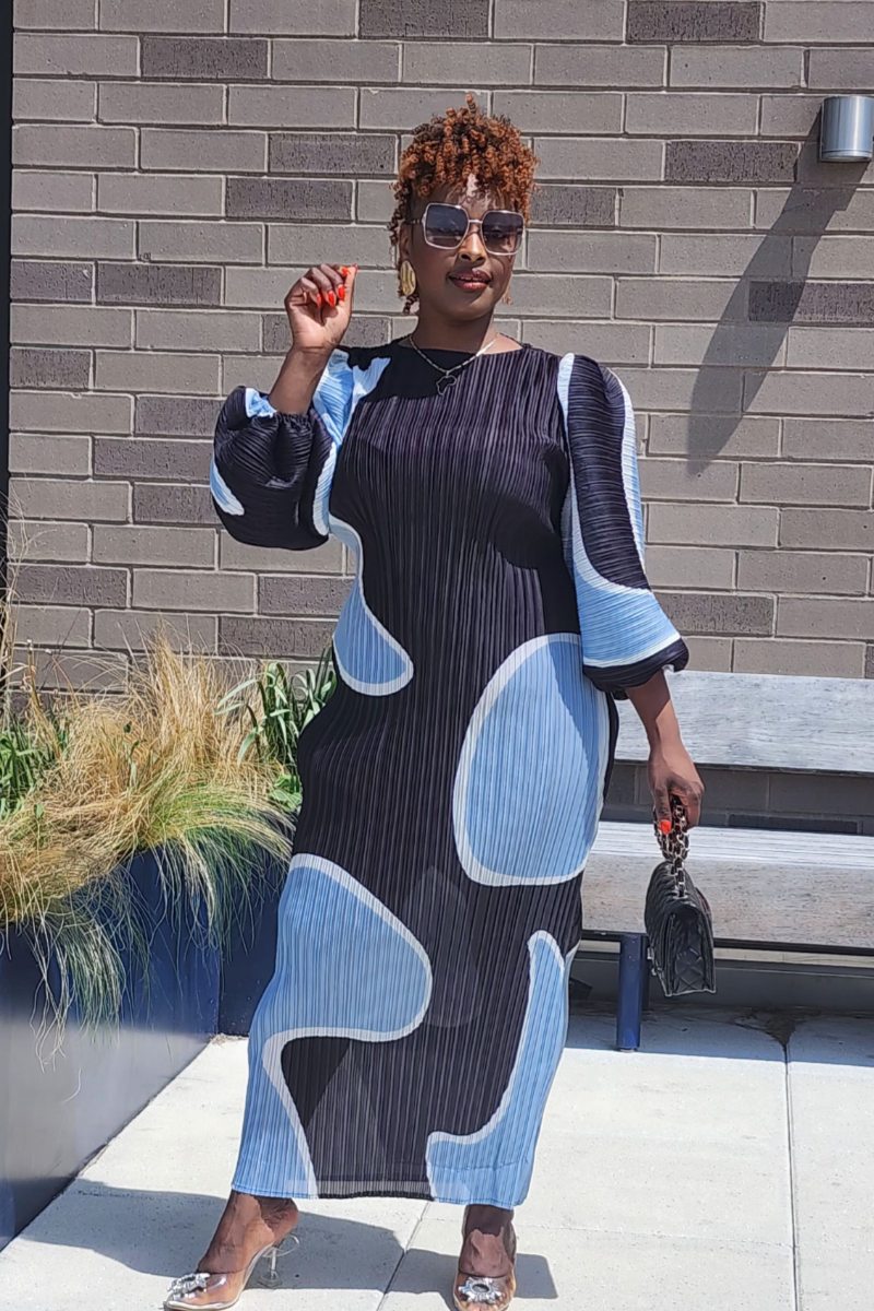 MOM AMOUR PUFFY/BLUE