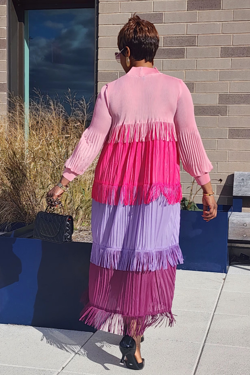 CHARMING DRESS MULTICOLOR