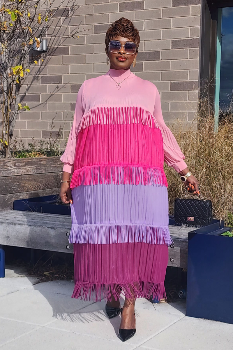 CHARMING DRESS MULTICOLOR