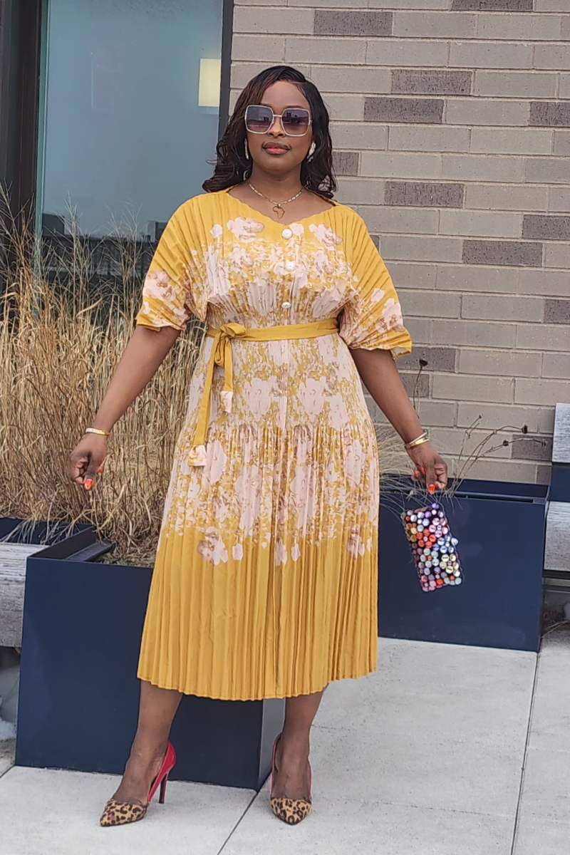 DOUCEUR DRESS YELLOW