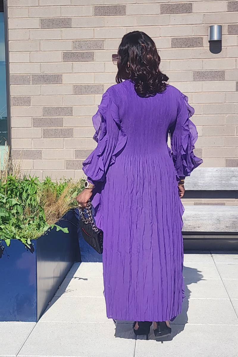 ELEGANCE FLOWY/ PURPLE