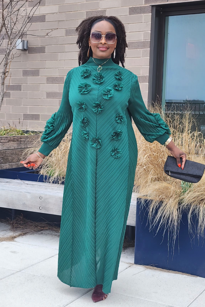 MAJESTY FLORAL /GREEN