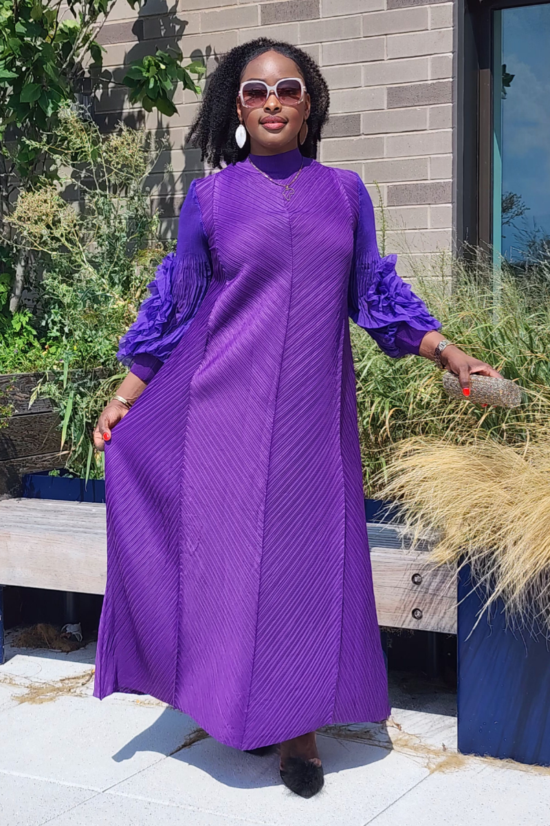 MAJESTY DRESS PURPLE