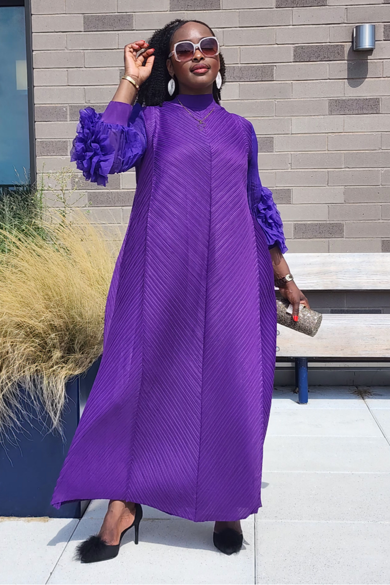 MAJESTY DRESS PURPLE