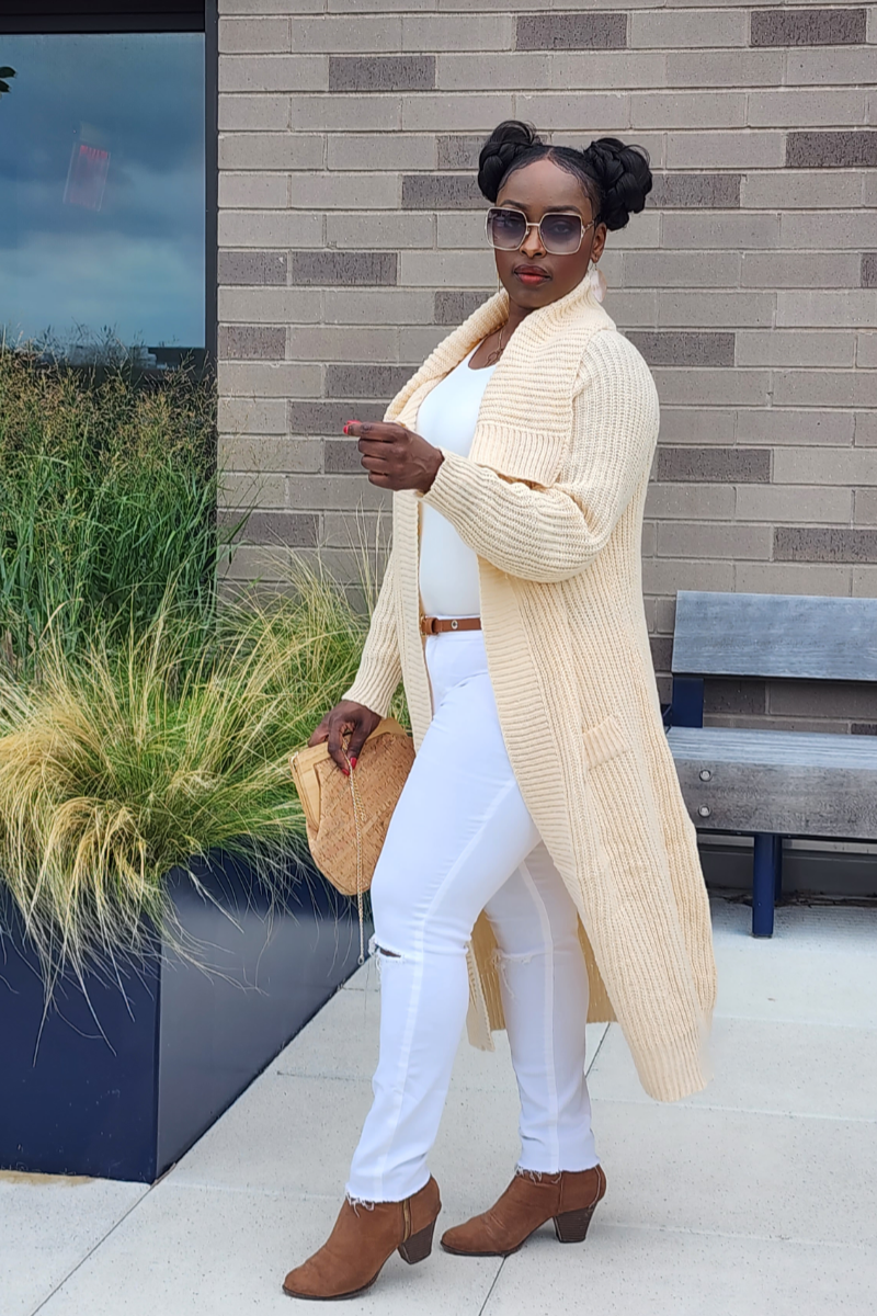 CALIN D'AMOUR CARDIGAN/CREAM