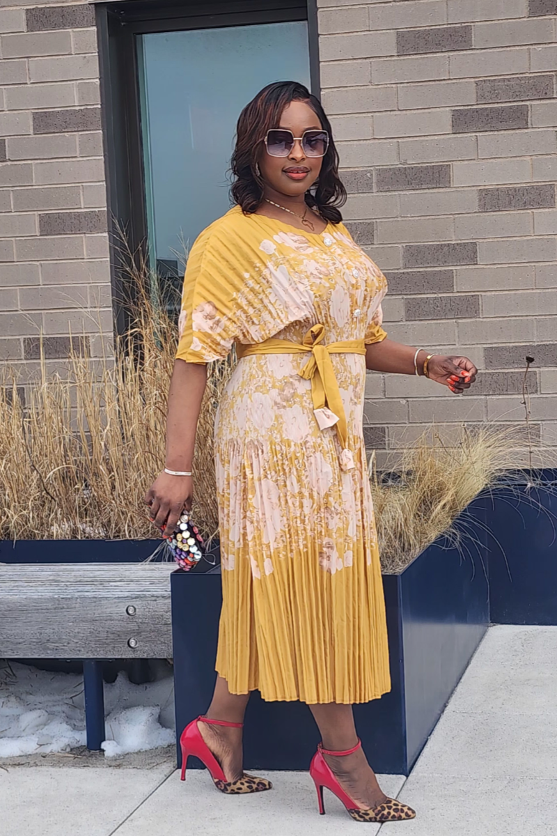 DOUCEUR DRESS YELLOW