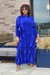 ELEGANCE PARTY DRESS /BLUE