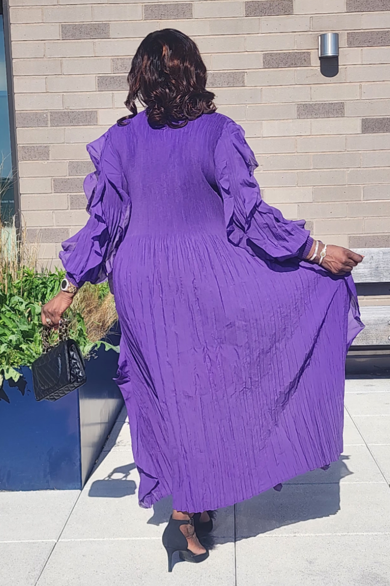ELEGANCE FLOWY/ PURPLE