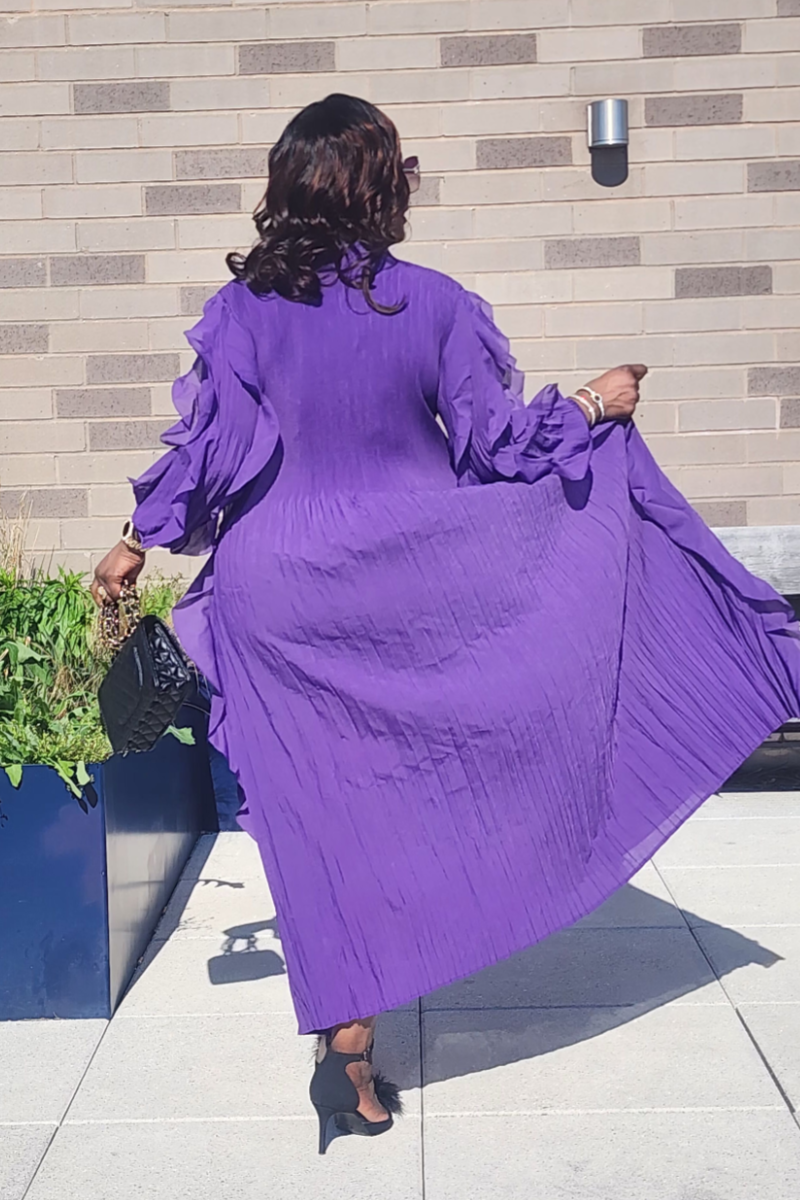 ELEGANCE FLOWY/ PURPLE