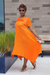 FLOURISH ORANGE DRESS