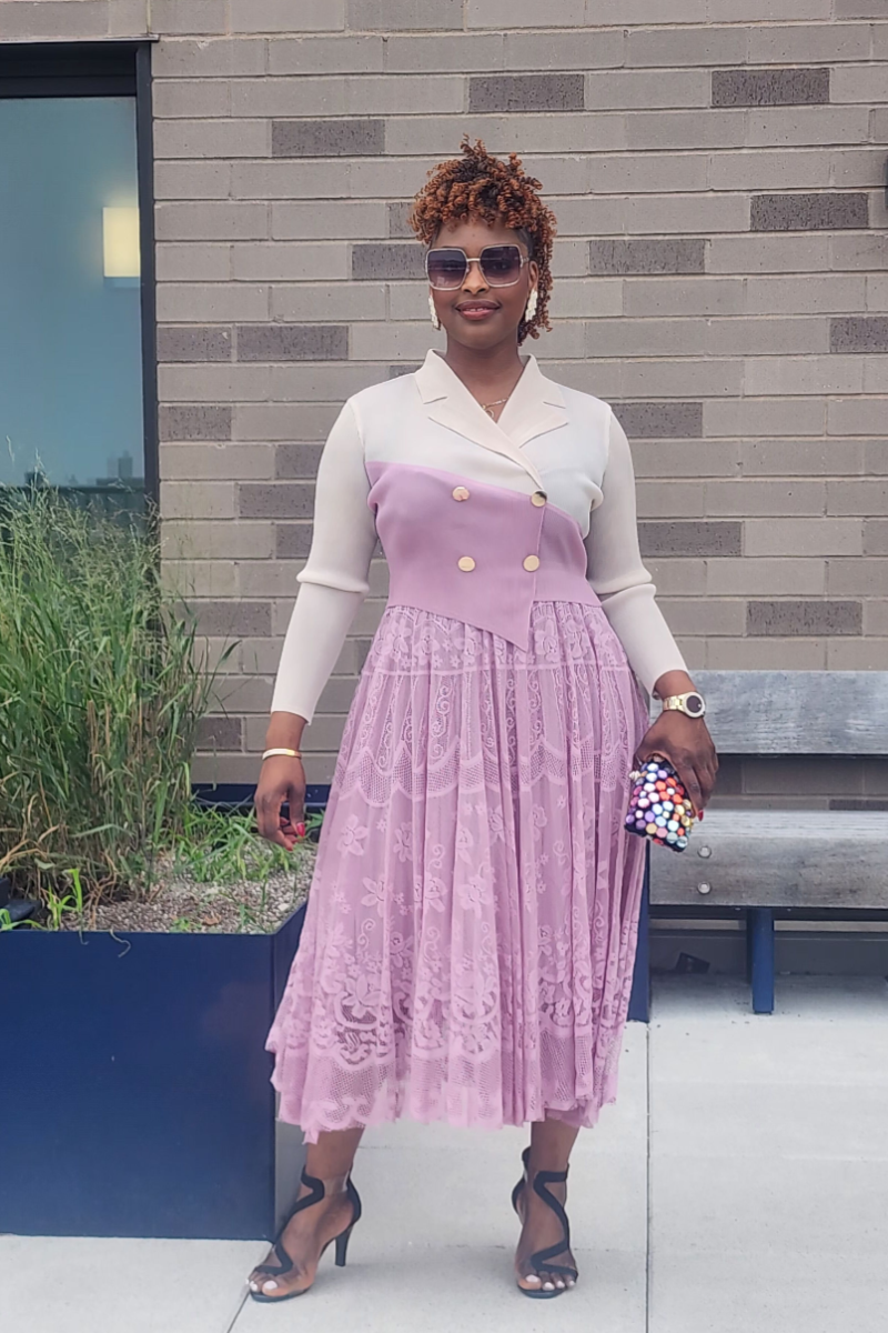 GRACE WALK 1PC DRESS/ PINK