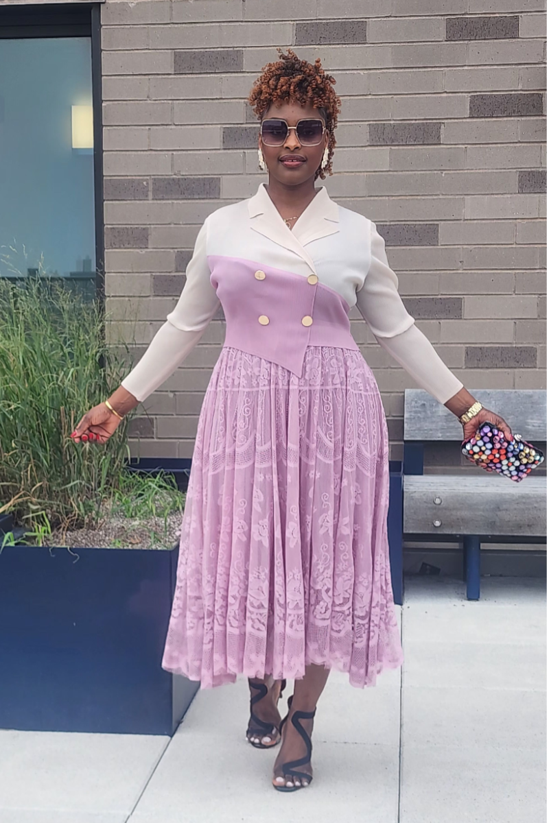 GRACE WALK 1PC DRESS/ PINK