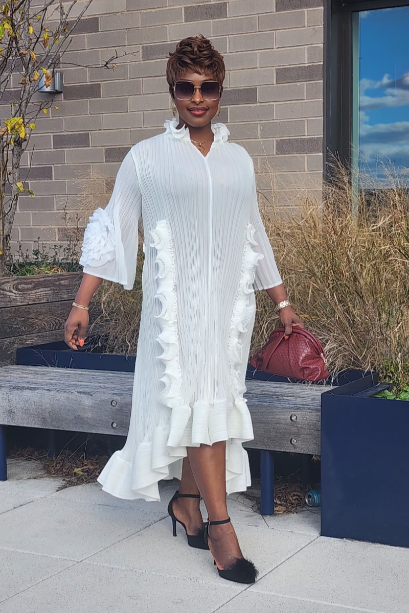 GRACIOUS DRESS/ WHITE