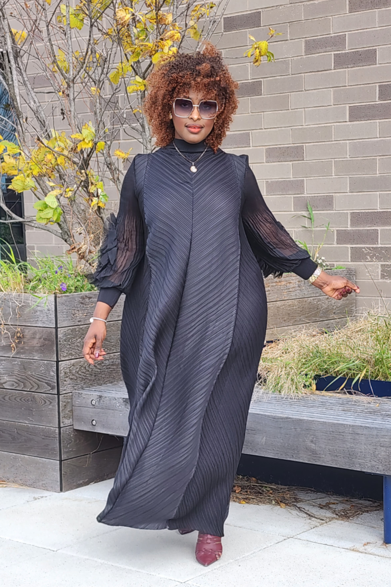 MAJESTY DRESS / BLACK