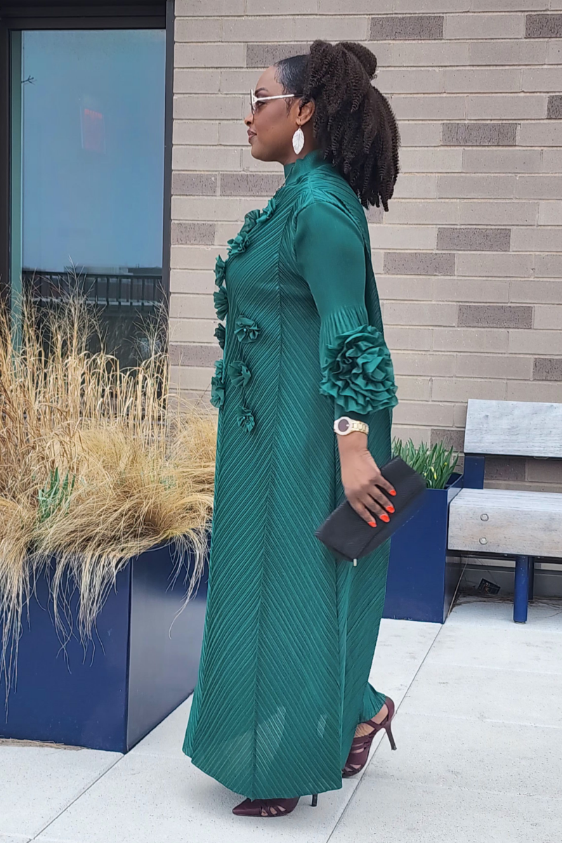 MAJESTY FLORAL /GREEN