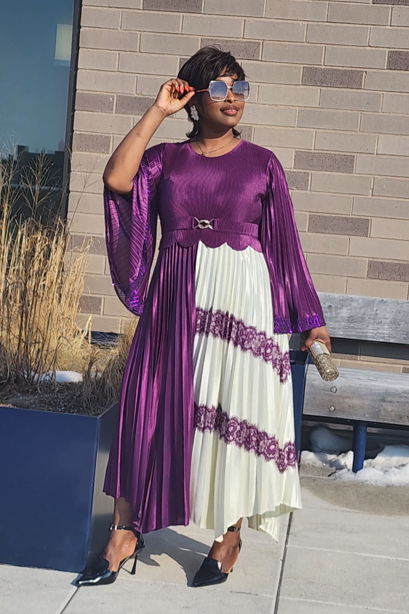 SUPREME DRESS PURPLE