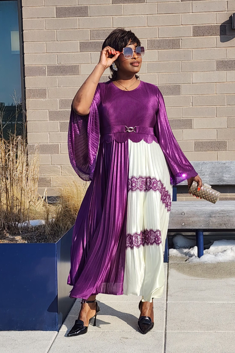 SUPREME DRESS PURPLE