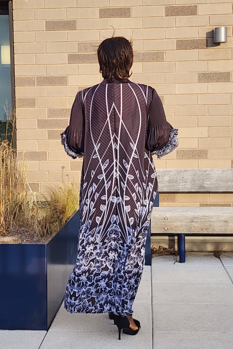 MAJESTY DRESS/ BLUE SKY