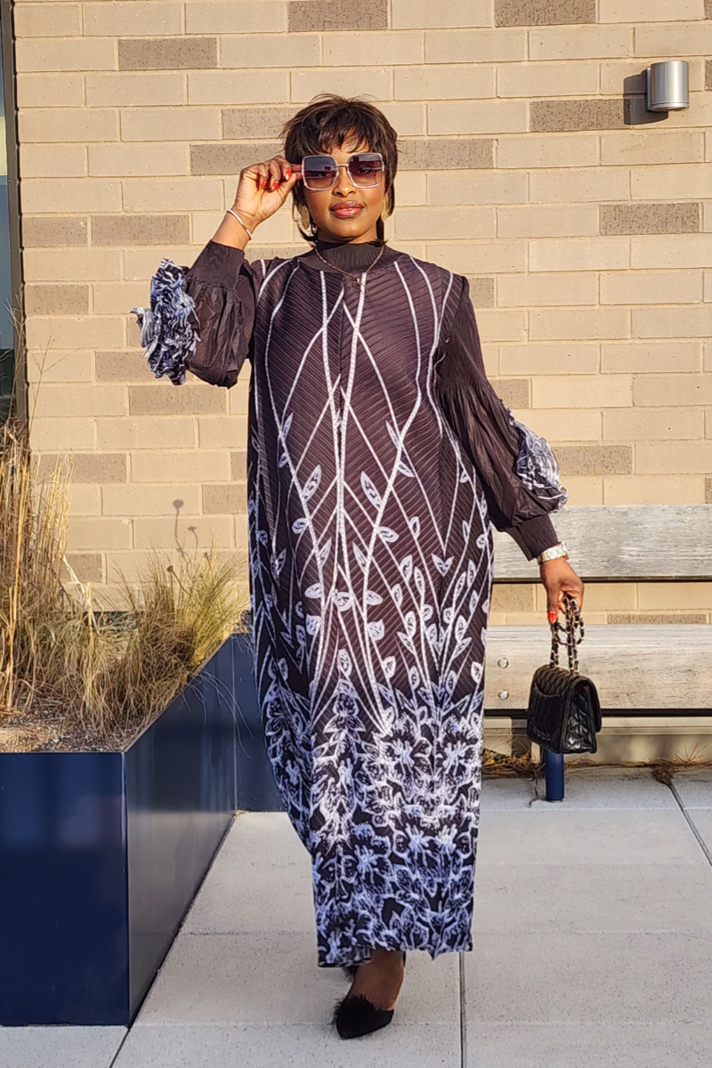 MAJESTY DRESS/ BLUE SKY