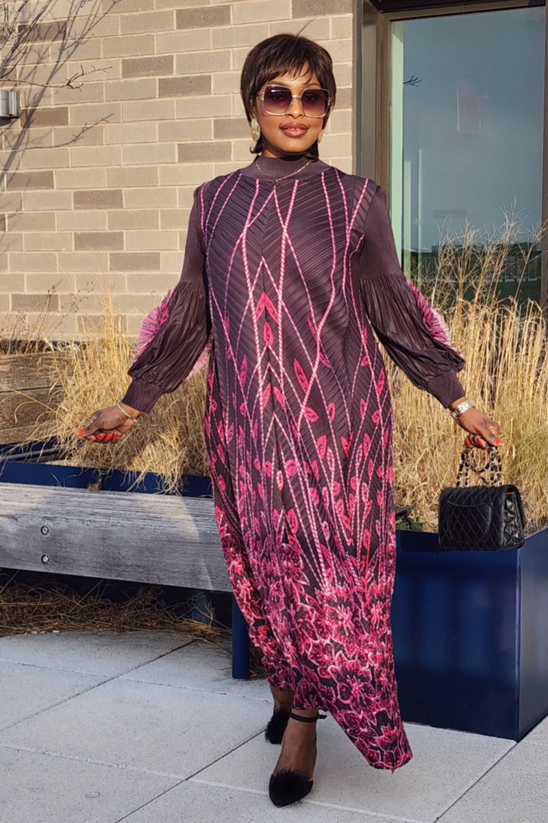 MAJESTY DRESS/ ROSEE