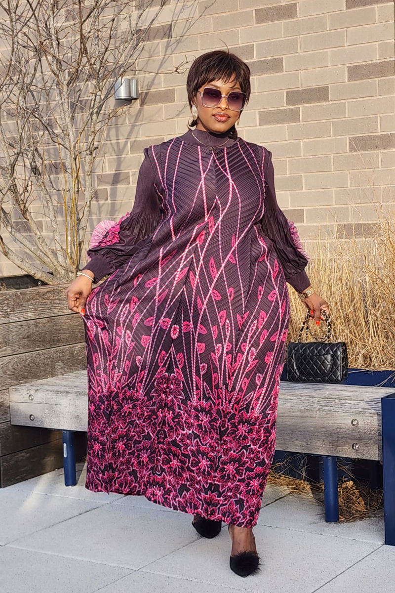 MAJESTY DRESS/ ROSEE