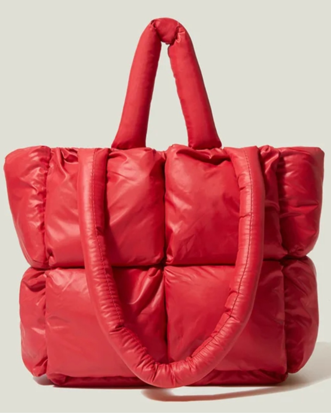 PUFFY BAG RED