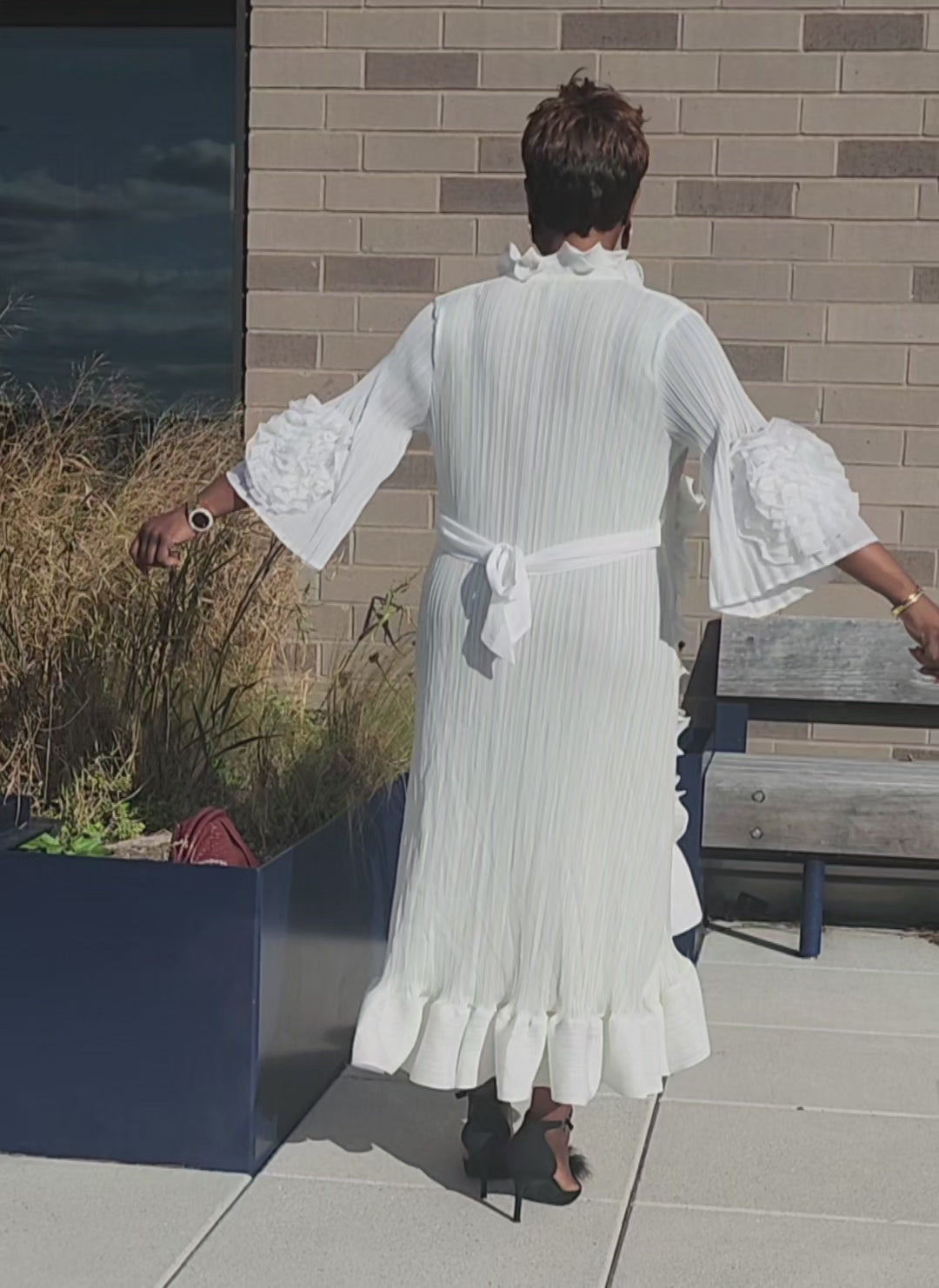 GRACIOUS DRESS/ WHITE