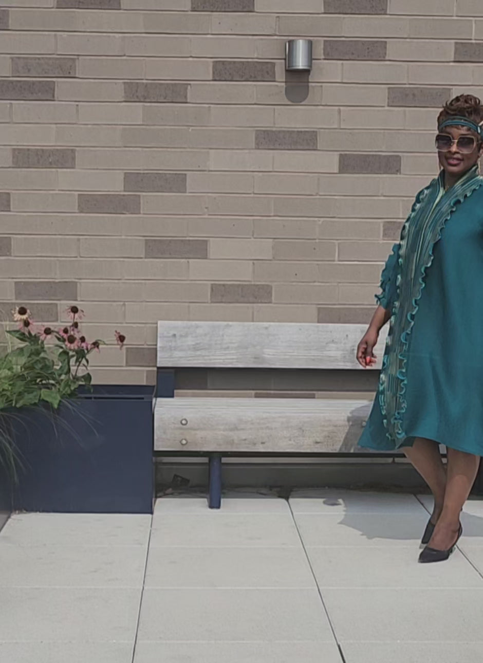 MUSCADOR DRESS/GREEN