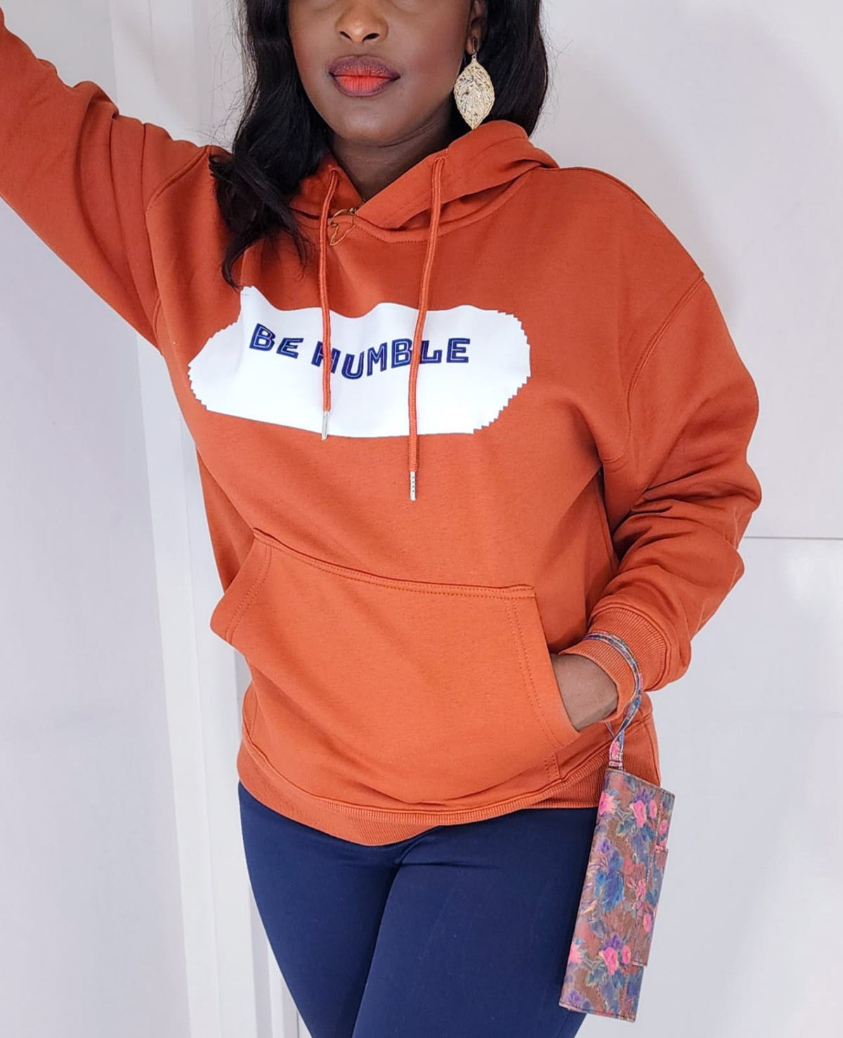 ORANGE HOODIE UNISEX