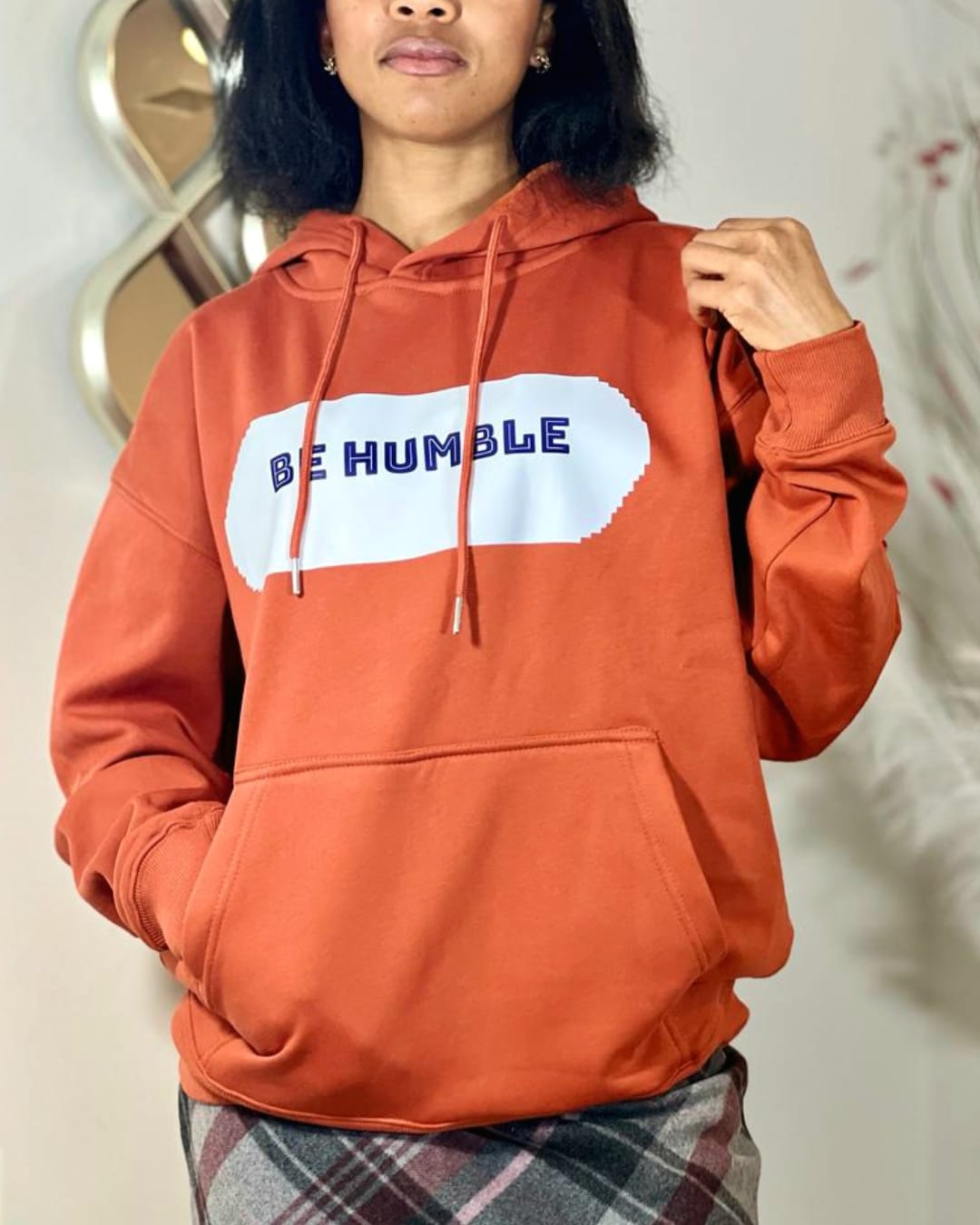 ORANGE HOODIE UNISEX