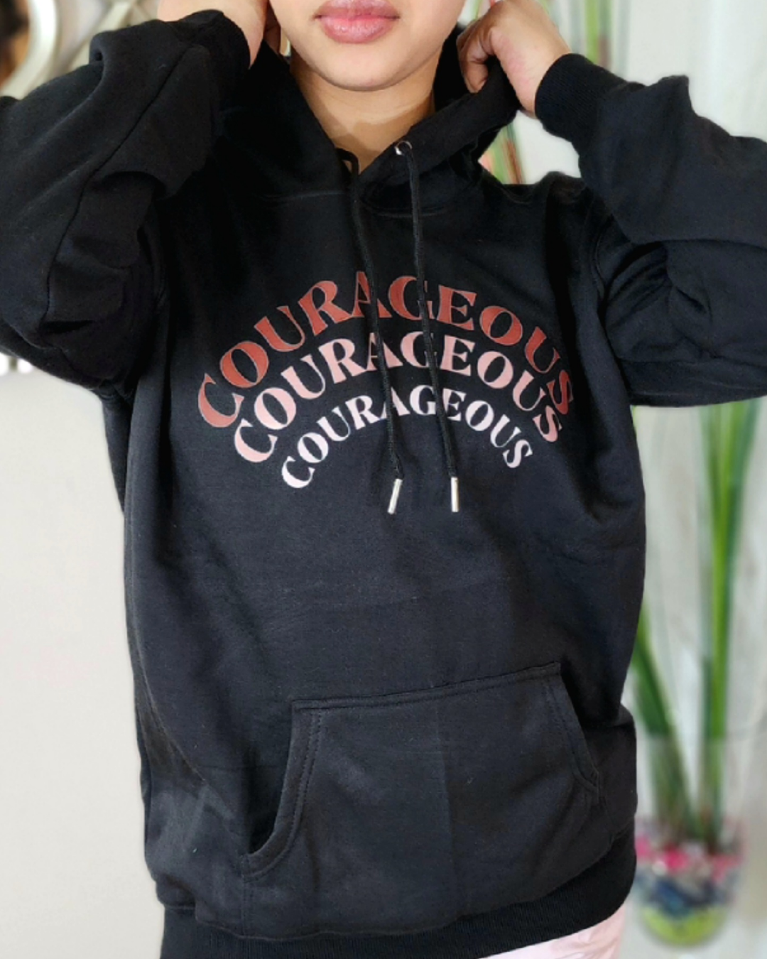 COURAGEOUS UNISEX BLACK